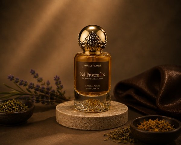 Nil Proxemics parfum leather amberwood 50mL Extrait de Parfum Profound Collection Souliflore premium