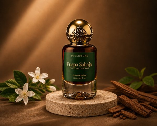 Puspa Sahaja parfum jasmine 50mL Extrait de Parfum Profound Collection Souliflore premium Indonesia